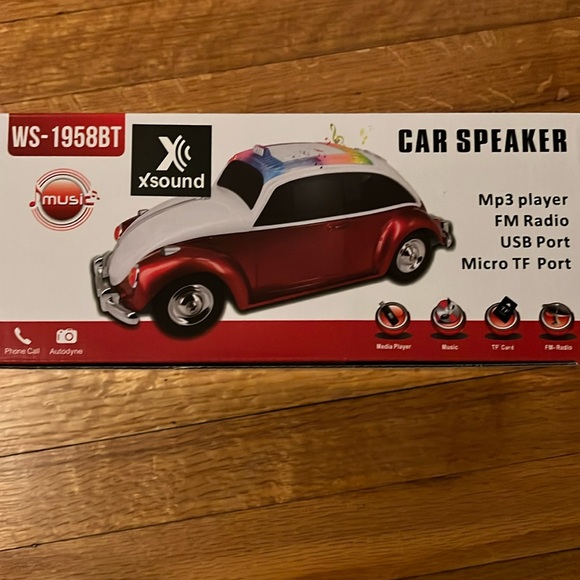 NIB - WIRELESS CAR BLUETOOTH SPEAKER - Picture 7 of 9